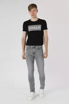 Джинсы скинни Райан Colin'S, серый