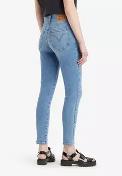 Джинсы скинни RETRO HIGH SKINNY Levi's, светло-голубой деним
