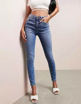Джинсы скинни ридли с высокой посадкой ASOS DESIGN