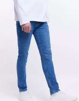 Джинсы скинни River Island среднего синего цвета