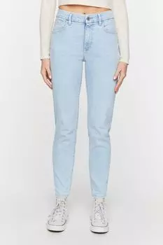 Джинсы скинни с изогнутым контуром Forever 21, деним