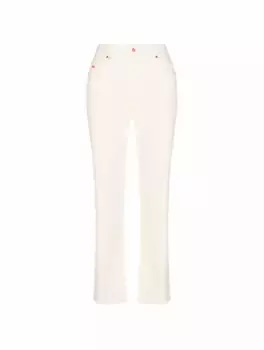 Джинсы скинни с логотипом Kiton, белый