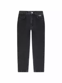 Джинсы скинни с логотипом MSGM, черный