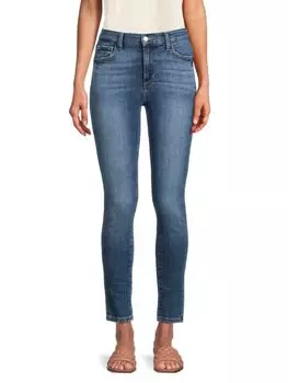 Джинсы скинни с пышной посадкой со средней посадкой Joe'S Jeans, цвет Mya Blue