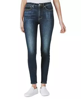 Джинсы скинни с пышными формами Lucky Brand, синий