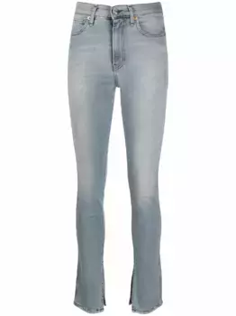 Джинсы скинни с разрезами 3x1, синий