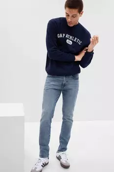 Джинсы скинни с стрейчем Gap, синий