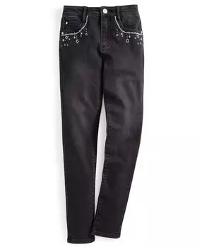 Джинсы скинни с украшением для больших девочек, созданные для Macy's Epic Threads
