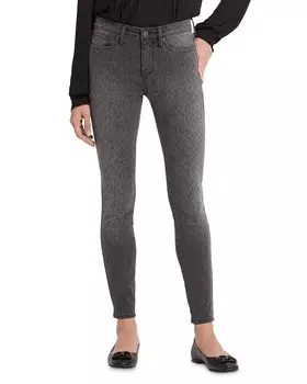 Джинсы скинни с высокой посадкой NYDJ Ami цвета Wild Spring, серый