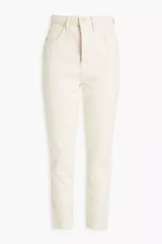 Джинсы скинни с высокой посадкой TRIARCHY, слоновая кость