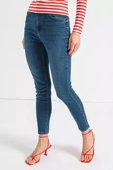 Джинсы скинни с высокой талией Jdy, синий