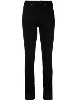 Джинсы скинни с завышенной талией 3x1, черный