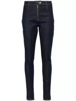 Джинсы скинни с завышенной талией Alaa, синий