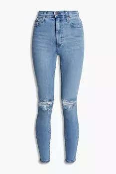 Джинсы скинни с завышенной талией Siren Nobody Denim, синий