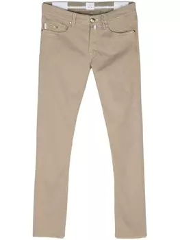 Джинсы скинни Sartoria Tramarossa, нейтральный цвет