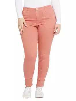 Джинсы скинни Seven7 с высокой посадкой, оранжевый