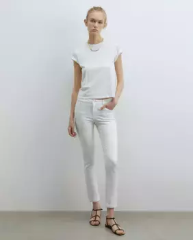 Джинсы скинни Sfera, белый