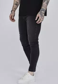Джинсы скинни SIKSILK, черный