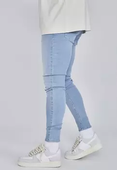 Джинсы скинни SIKSILK, синий