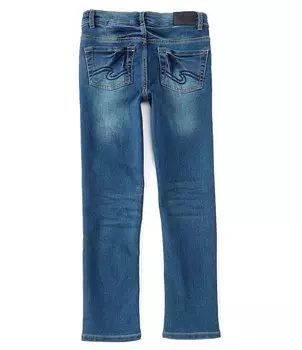 Джинсы скинни Silver Jeans Co. Big Boys 8–16 Nathan Denim, синий