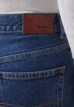 Джинсы скинни SLIM JEANS Pepe Jeans, темно-синие джинсы