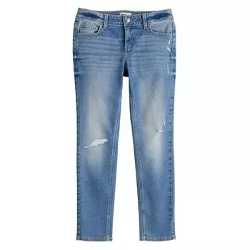 Джинсы-скинни SO со средней посадкой для девочек 6–20 лет, цвет Medium Wash Skinny