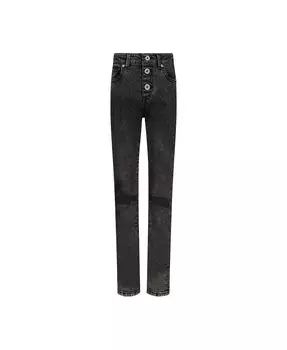 Джинсы скинни со средней посадкой для девочек, детские Jessica Simpson