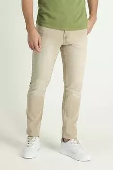 Джинсы скинни со средней посадкой Kigili, бежевый