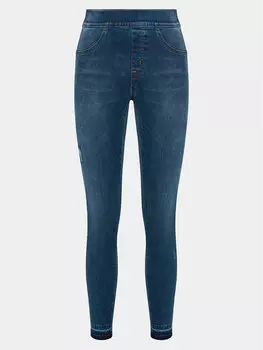 Джинсы скинни Spanx, синий