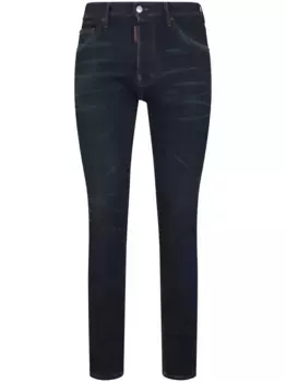 Джинсы скинни средней посадки DSQUARED2, синий