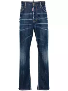 Джинсы скинни средней посадки DSQUARED2, синий