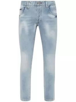 Джинсы скинни средней посадки Philipp Plein, синий