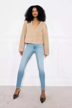 Джинсы скинни средней посадки River Island, синий
