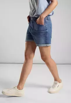 Джинсы скинни STREET ONE, завышенная талия, цвет Light Blue Soft Wash