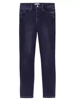 Джинсы-скинни стрейч Le High с низкой посадкой Frame, цвет dublin