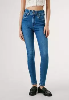 Джинсы скинни SUPER CONTOUR Pepe Jeans, цвет Faded Azure Powerflex