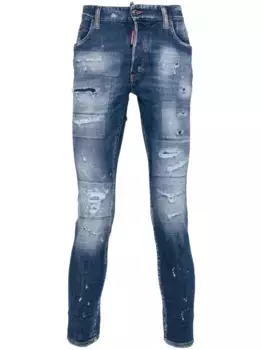 Джинсы скинни Super Twinky DSQUARED2, синий