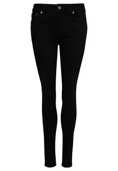 Джинсы скинни Superdry Skinny Jeans, черный деним
