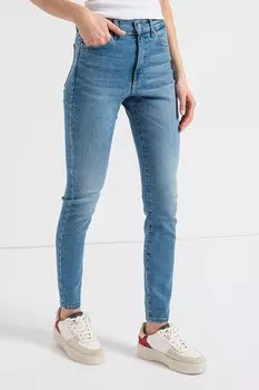 Джинсы скинни Sylvia с высокой талией Tommy Jeans, синий