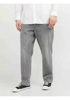 Джинсы скинни Tapered Fit Plus Size Jjimike Jjoriginal Jack & Jones, серый