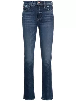 Джинсы скинни The Rascal с логотипом MOTHER, синий