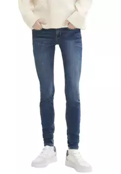 Джинсы скинни TOM TAILOR из денима Tom Tailor Denim, цвет Used-Dark-Stone