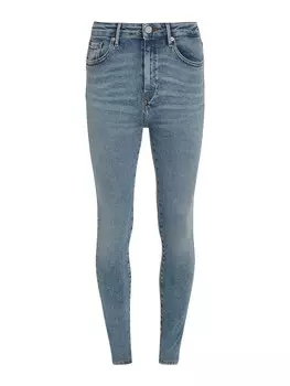 Джинсы скинни TOMMY HILFIGER Skinny Jeans COMO, дымно-синий