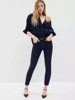Джинсы скинни true средней посадки Gap, синий