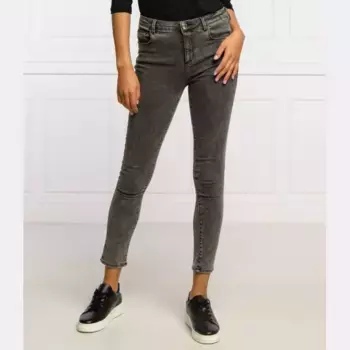 Джинсы скинни Trussardi, серый