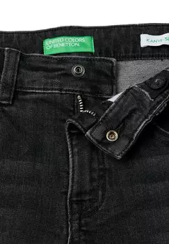 Джинсы скинни United Colors of Benetton, черный