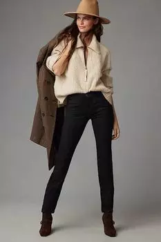 Джинсы-скинни узкие Pilcro со средней посадкой и корсетом, mozart