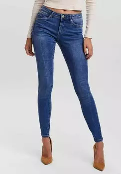 Джинсы скинни Vero Moda, цвет medium blue denim
