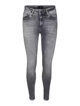 Джинсы скинни Vero Moda EMBRACE, серый деним