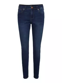 Джинсы скинни Vero Moda TANYA, синий джинсовый